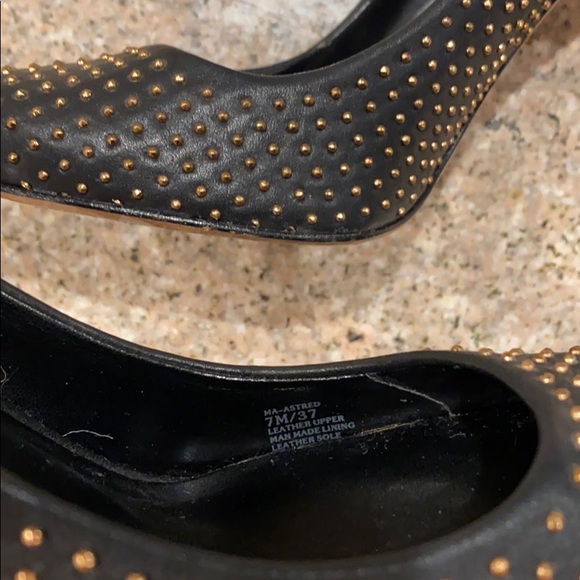 BCBG Max Azria Black heels with gold studs - Picture 14 of 14